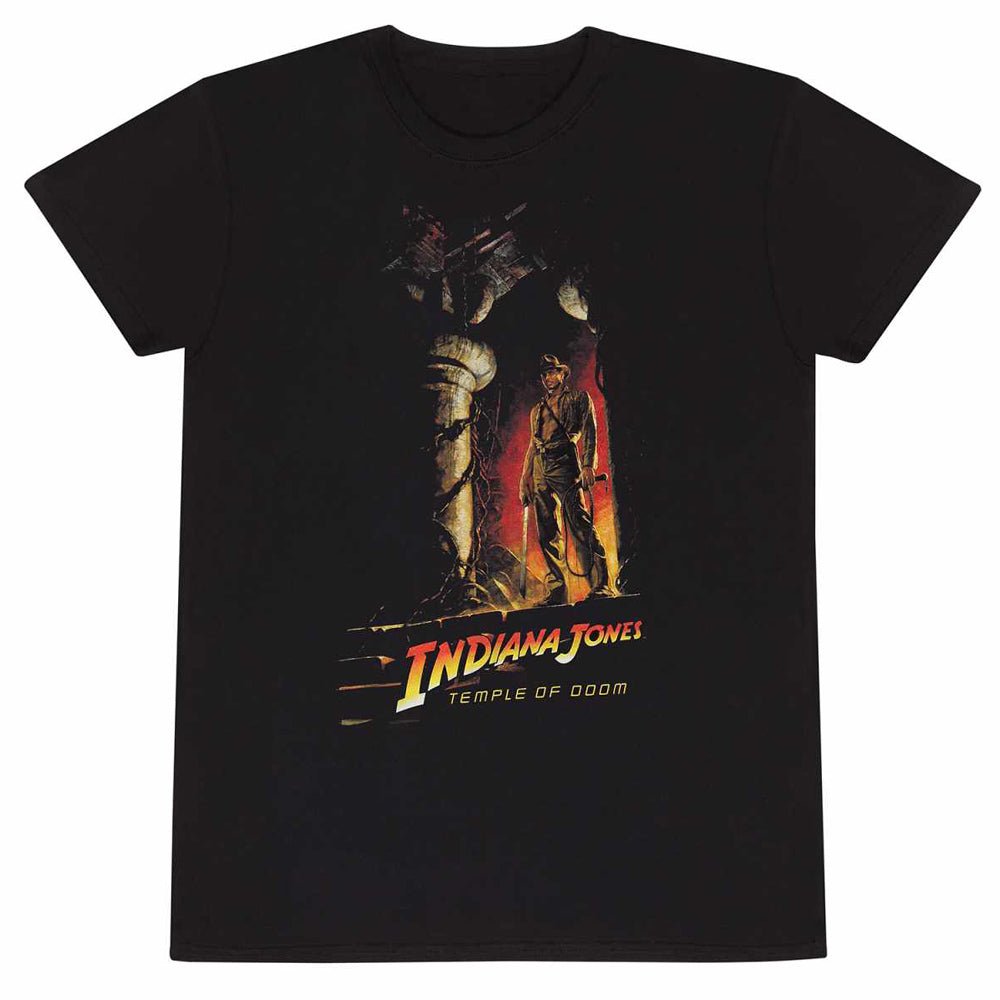 INDIANA JONES インディジョーンズ - TEMPLE OF DOOM POSTER / Tシャツ / メンズ - PGS